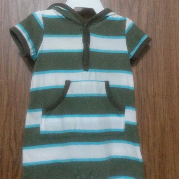 Hooded Romper Shorts - Final Sale - Picture 1 of 8